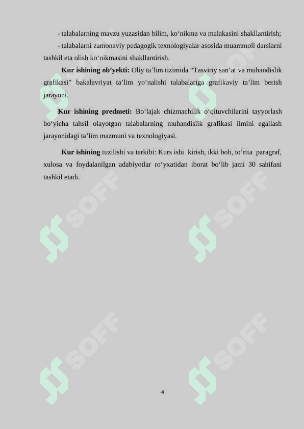 Birikmali detallar tayyorlash konissimon shakildor va fason yuzalar hosil qilish hamda ishlov berish texnologiyasi 4