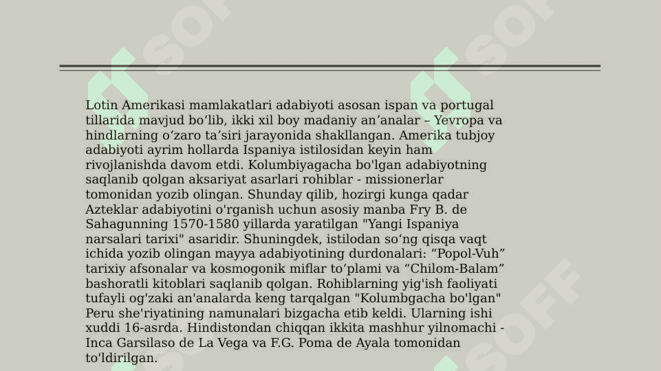 Lotin Amerikasi adabiyoti 5
