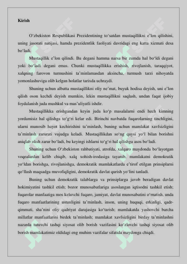 Konstitutsiyada jahon konstitutsiyaviy rivojlanish tajribalalari hamda milliy qadriyatlarning aks etishi  24 2