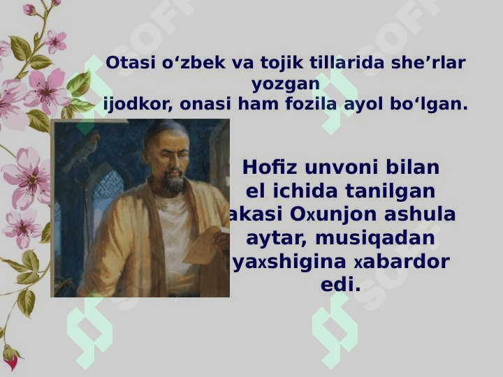 Jahon Otin Uvaysiy G’azallari ijtimoiy motivlari 3