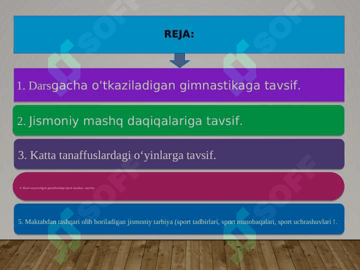 Sinfdan va maktabdan tashqari olib boriladigan jismoniy tarbiya tizimi 2