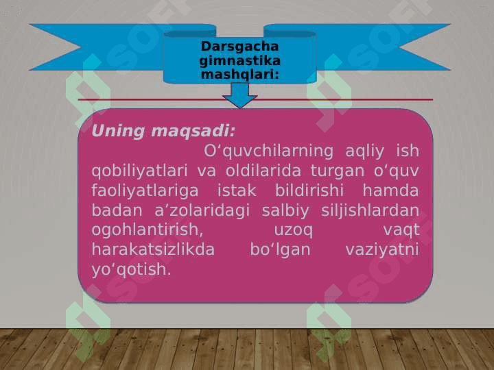 Sinfdan va maktabdan tashqari olib boriladigan jismoniy tarbiya tizimi 4