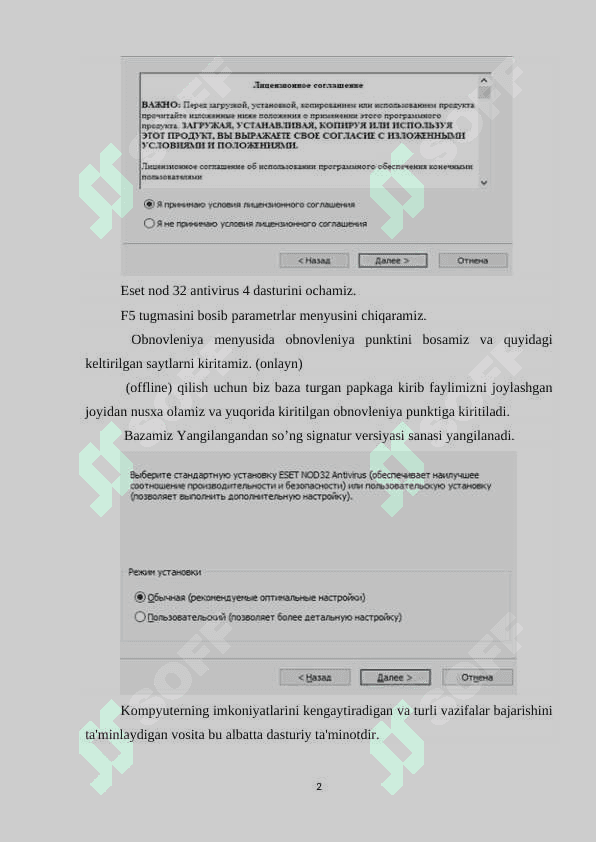 Kompyuterga antivirus ornatish 2