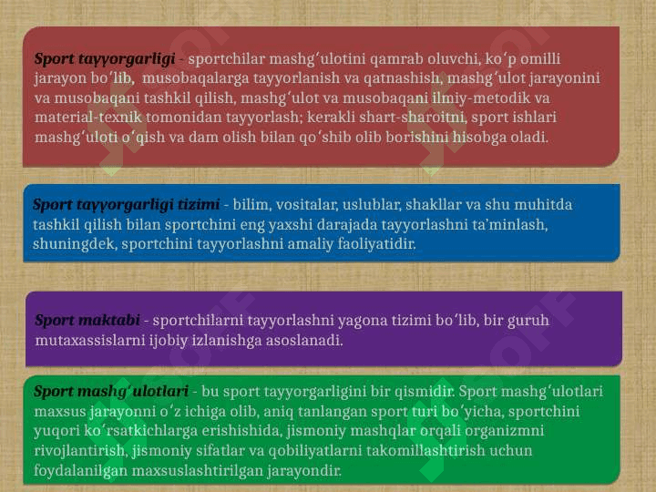 Sport ijtimoiy xodisalar tizimida. Sportning nazariy asoslari va sport turlarining tasnifi 6