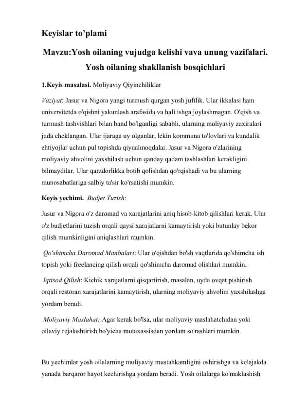 Keyslar to'plami