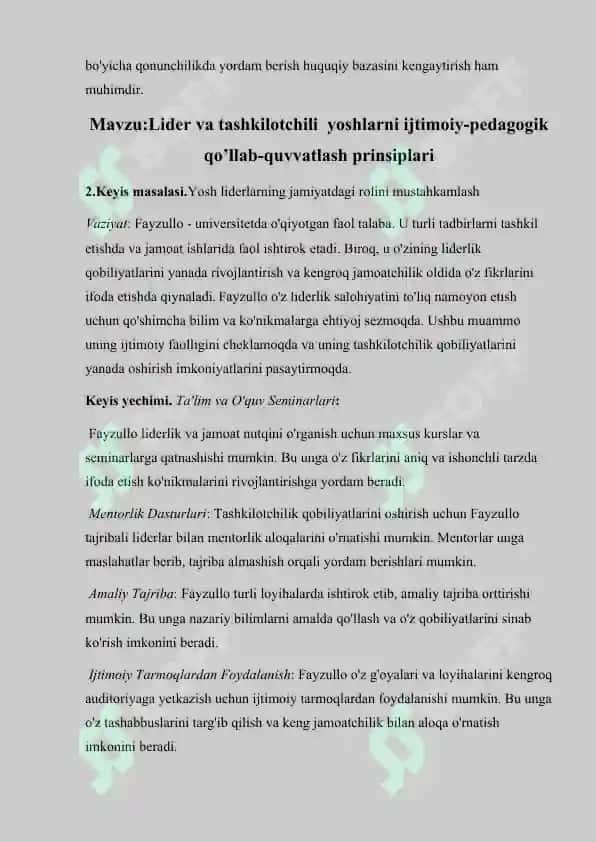 Keyslar to'plami 2