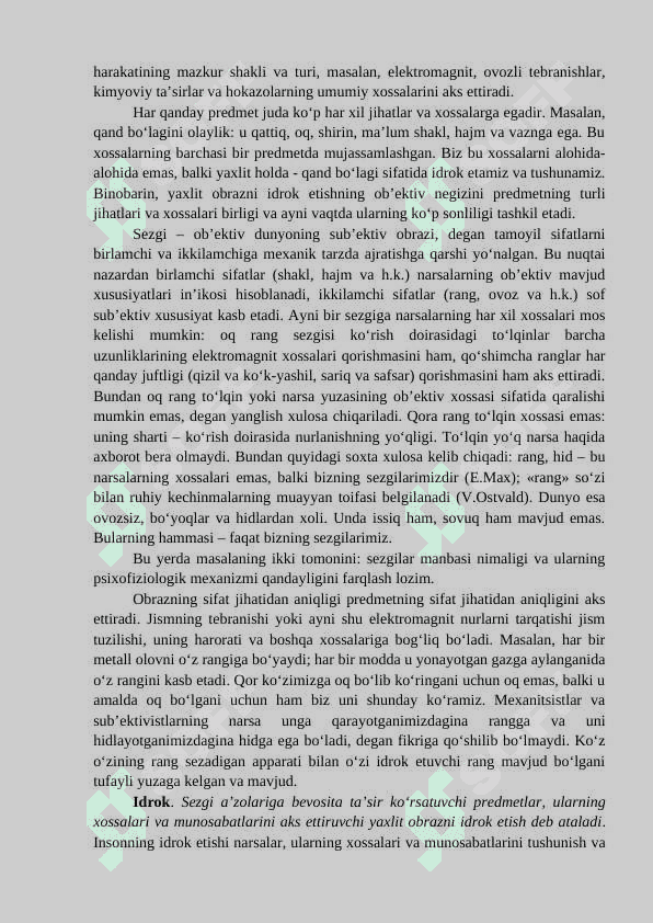 Bilish falsafasi (gnoseologiya) 7
