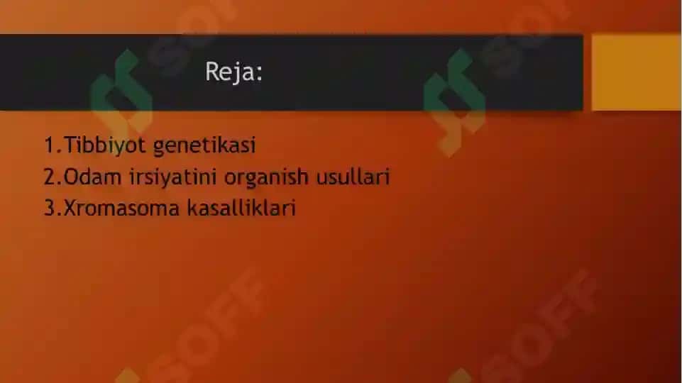 Tibbiyot genetikasi 2