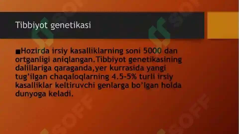 Tibbiyot genetikasi 3