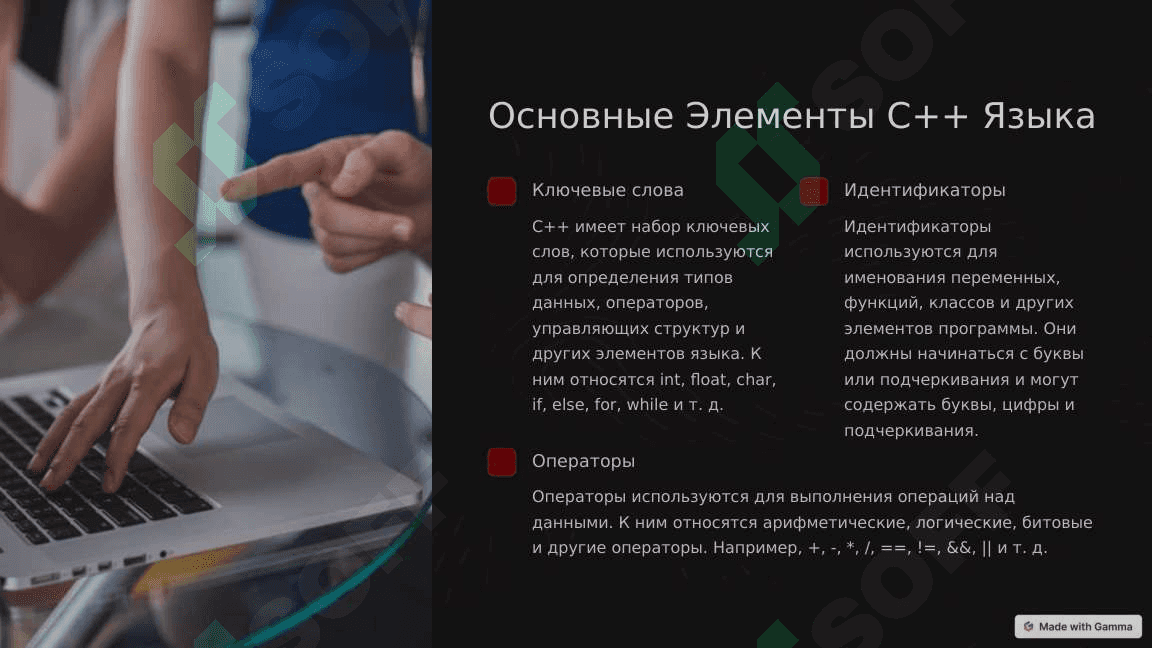 C++ Программного Обеспечения Структура и Форма 3