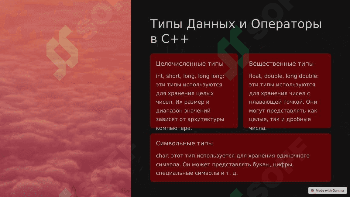 C++ Программного Обеспечения Структура и Форма 4