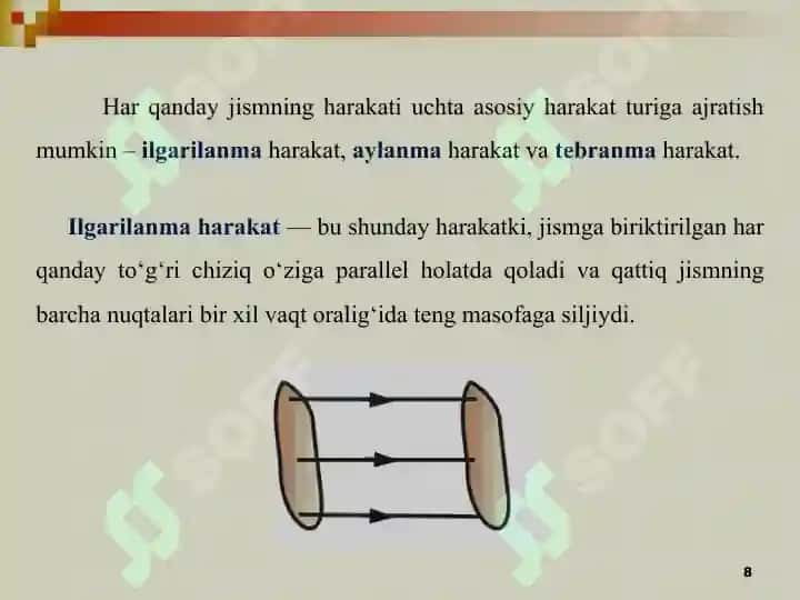 Moddiy nuqta kinematikasi 8