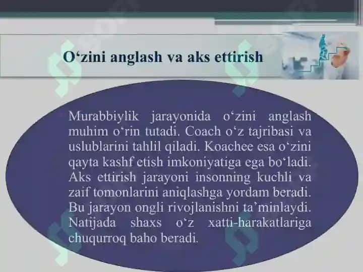 Kouchingning asosiy tamoyillari va qadriyatlari 4