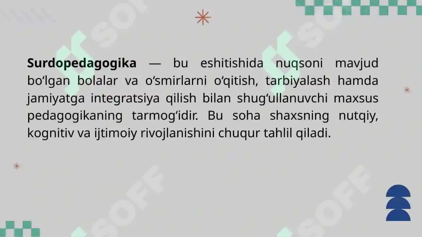 Surdopedagogikaga oid milliy va xorijiy ilmiy tadqiqotlar 3