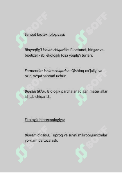 Biotexnologiya. Xromosoma kasalliklari 3