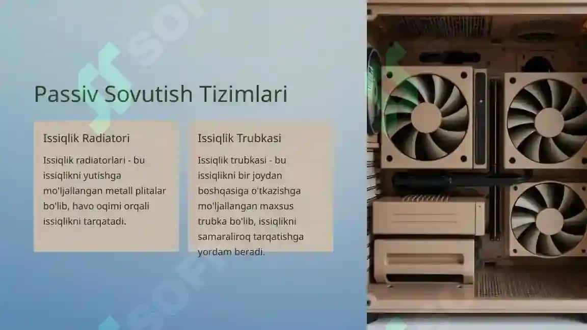Kompyuter Sovutish Tizimlari: Faol va Passiv 4
