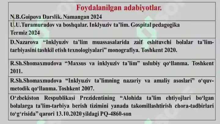 Inklyuziv talimning mazmun mohiyati 3