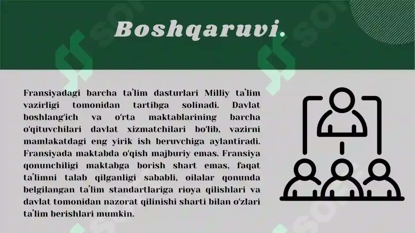 FRANSIYA TALʼIM TIZIMI 5