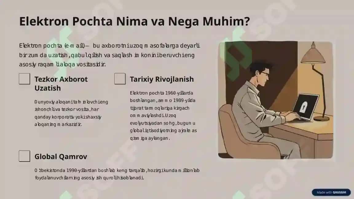 Elektron Pochta Tizimlarini Boshqarish 2