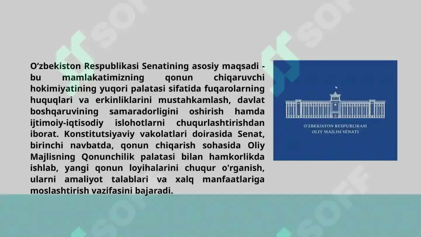 O'zbekiston Respublikasi senati 5
