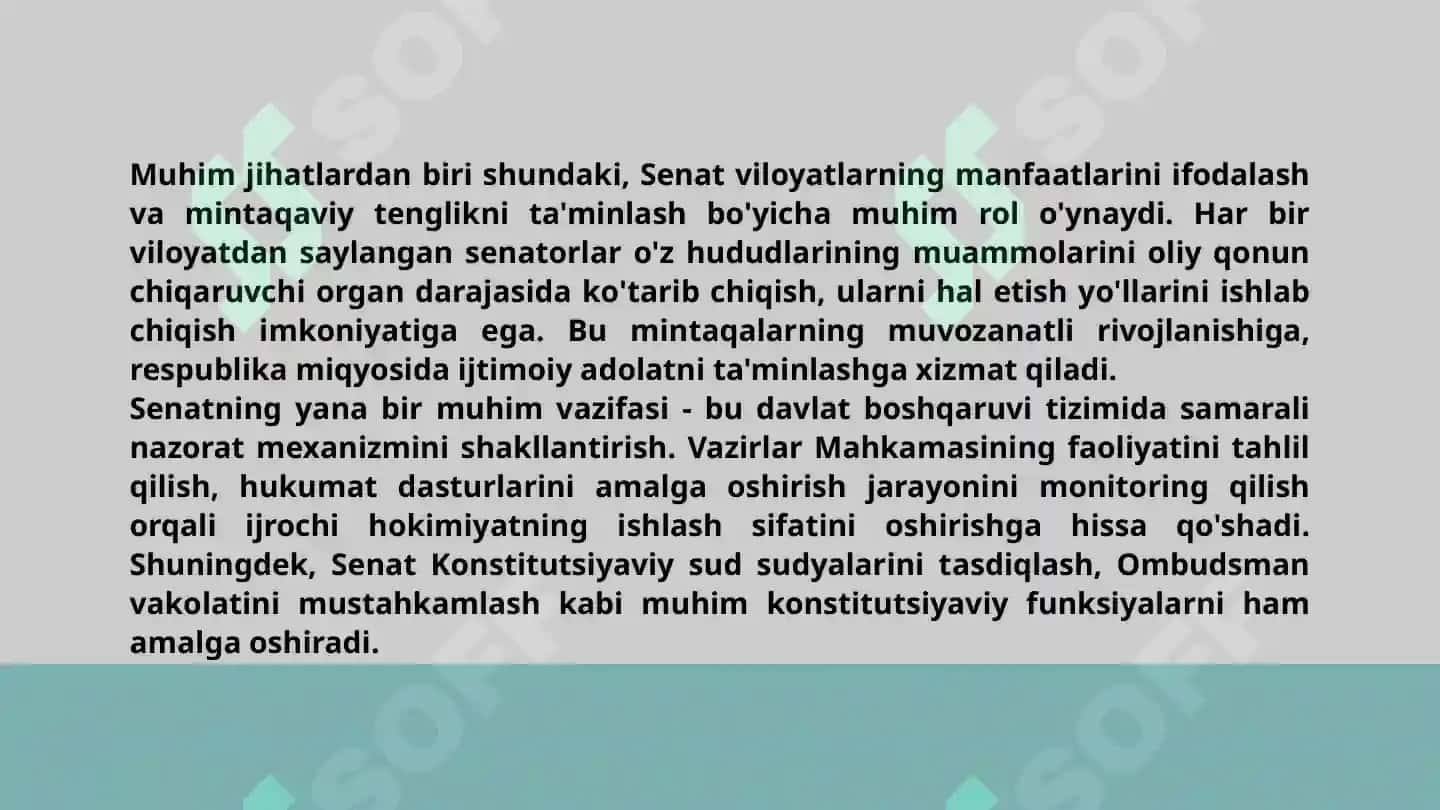 O'zbekiston Respublikasi senati 6