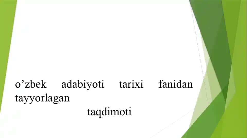 Turkistonda XIX asr oxirlarida milliy uyg’onish jarayonlari