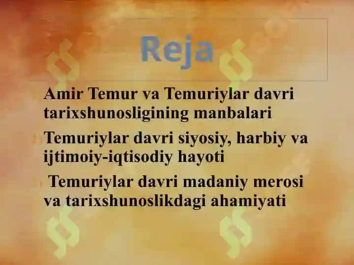 Amir Temur va Temuriylar davri tarixshunosligi 2
