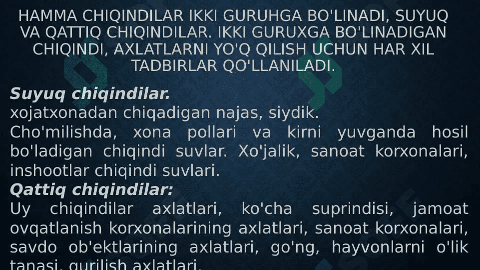 Chiqindilarni xavfsiz ishlatilishi 4