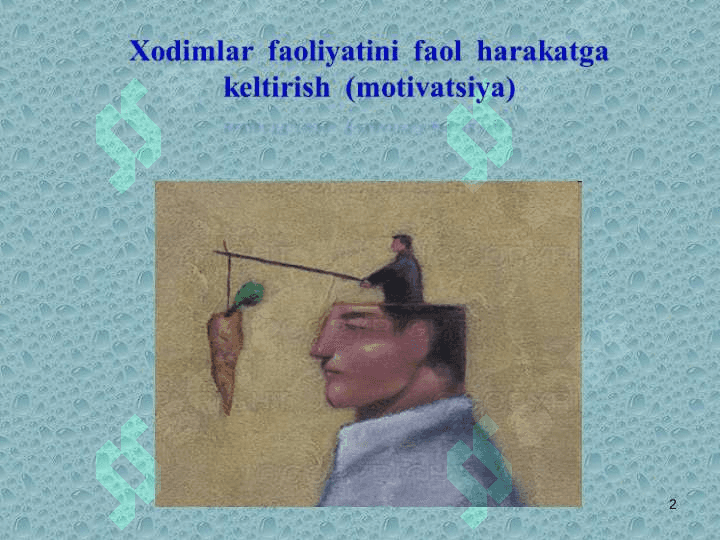 Menejmentda motivatsiyalashtirish 2