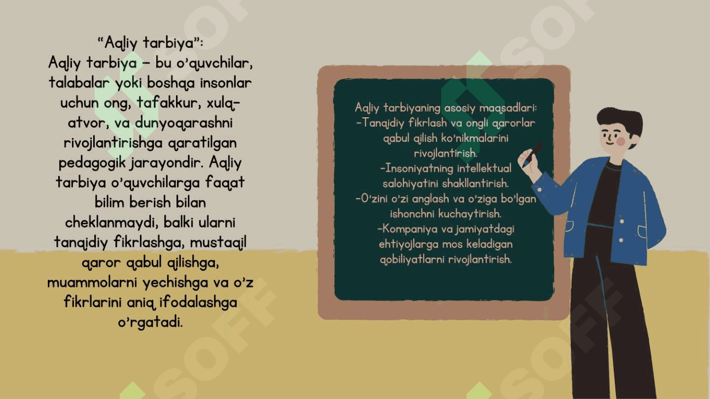 Oʻquvchilarning aqliy tarbiyasi 3