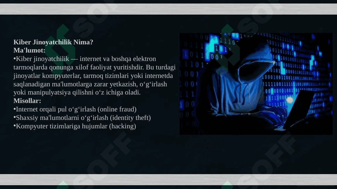 Kiber Jinoyatchilik 3