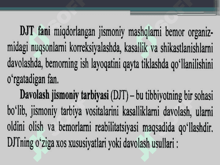 Davolovchi jismoniy tarbiya 2