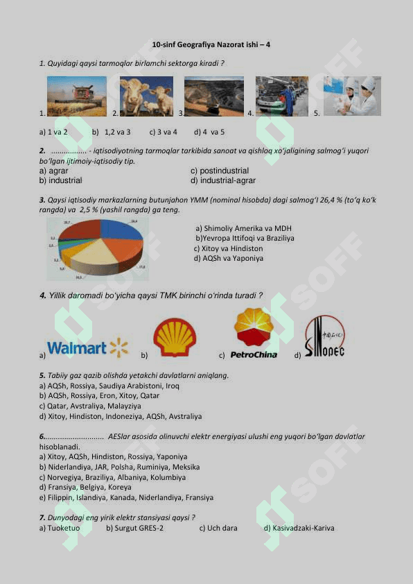10-SINF GEOGRAFIYA NAZORAT ISHI TO'PLAMI 8