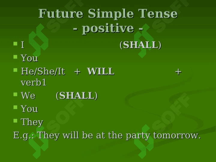Future Tenses 4