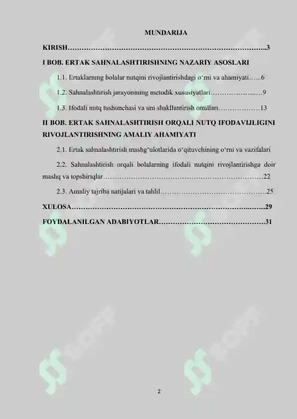 Ertak sahnalashtirish orqali nutqdagi ifodaviylikni rivojlantirish 2