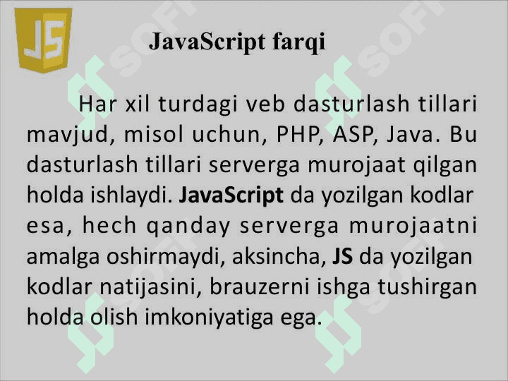 JavaScript ga kirish: funktsiyalar, DOM, shakllar va hodisalar boshqaruvchilari 5