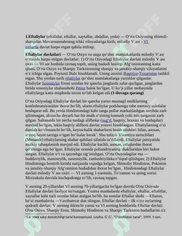 Eftalitlar, kidariylar, va xioniylar, Turk xoqonligi davrida O‘rta Osiyo 3