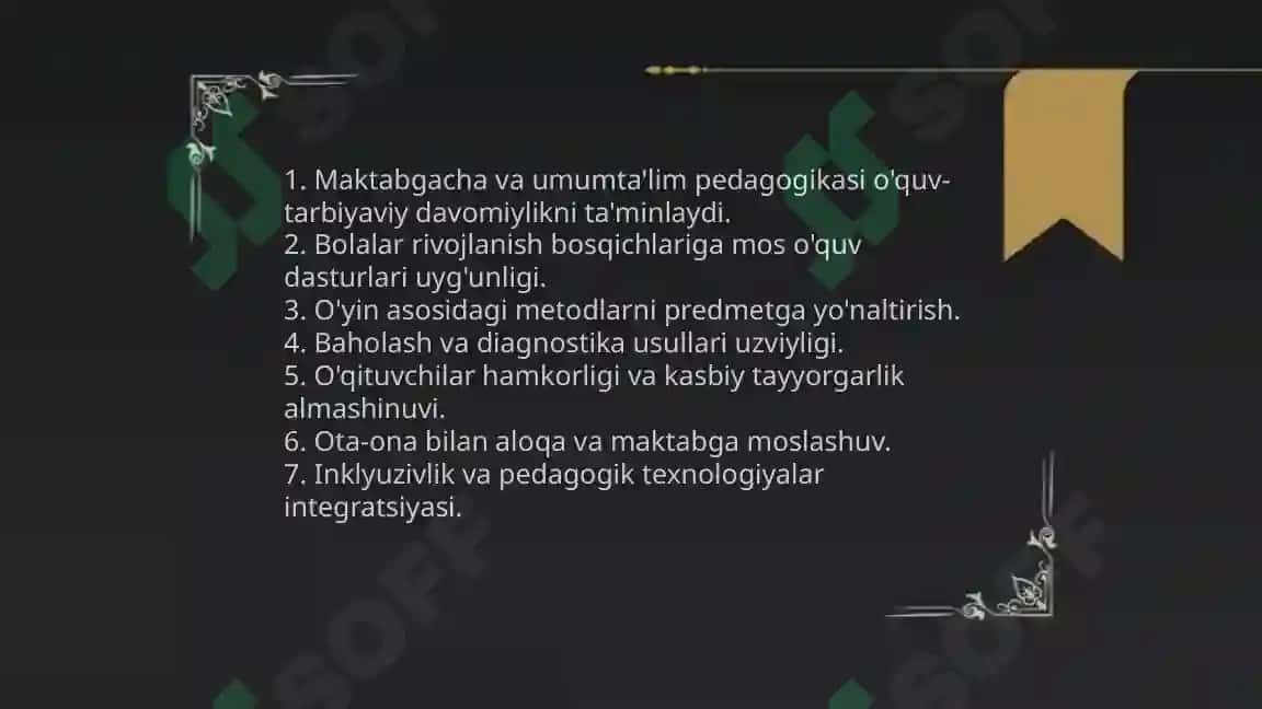 Maktabgacha pedagogika fanining boshqa fanlar bilan aloqasi 4