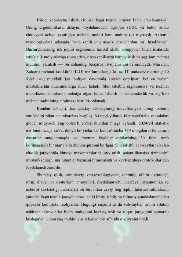 “Ahmad School” o‘quv markazining internet sahifasini ishlab chiqish 4