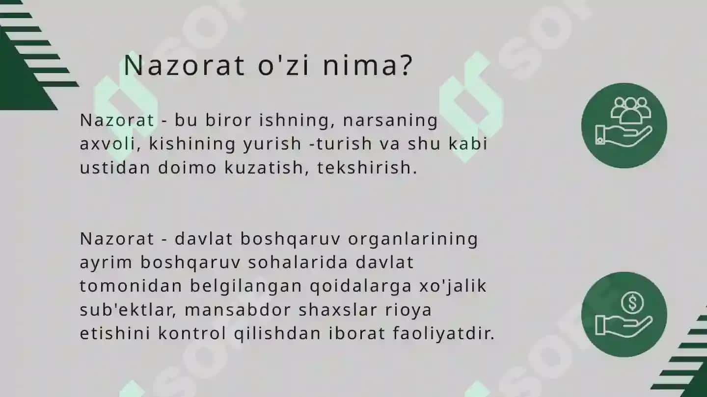 MOLIYAVIY NAZORAT 3