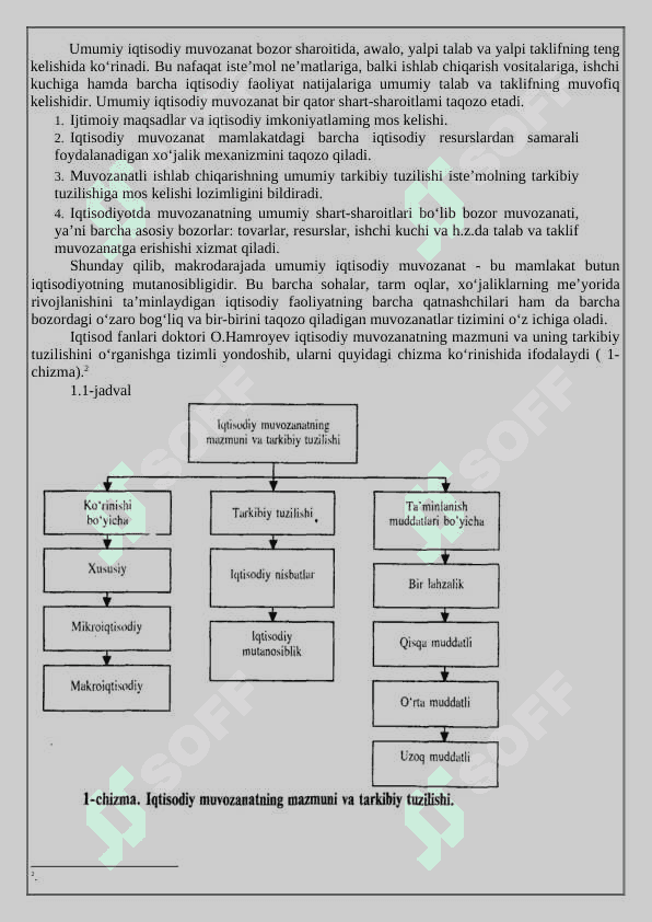 Iqtisodiy muvozanatlikning mohiyati va unga erishish yo’llari 8
