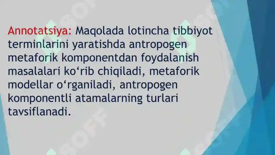 Zamonaviy tillarda lotinshunoslik 3