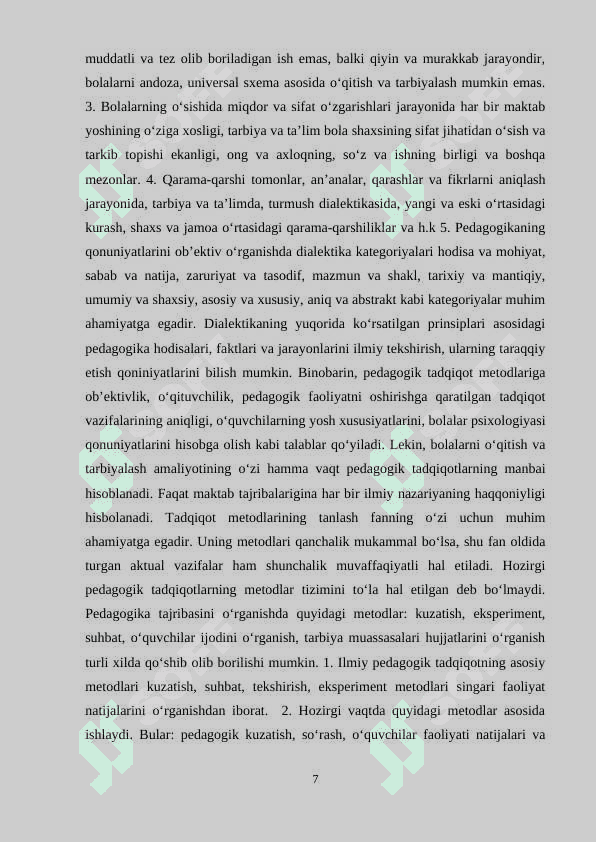Ijtimoiy- pedagogik tadqiqotlar. Ilmiy tadqiqotlarning mohiyati 7