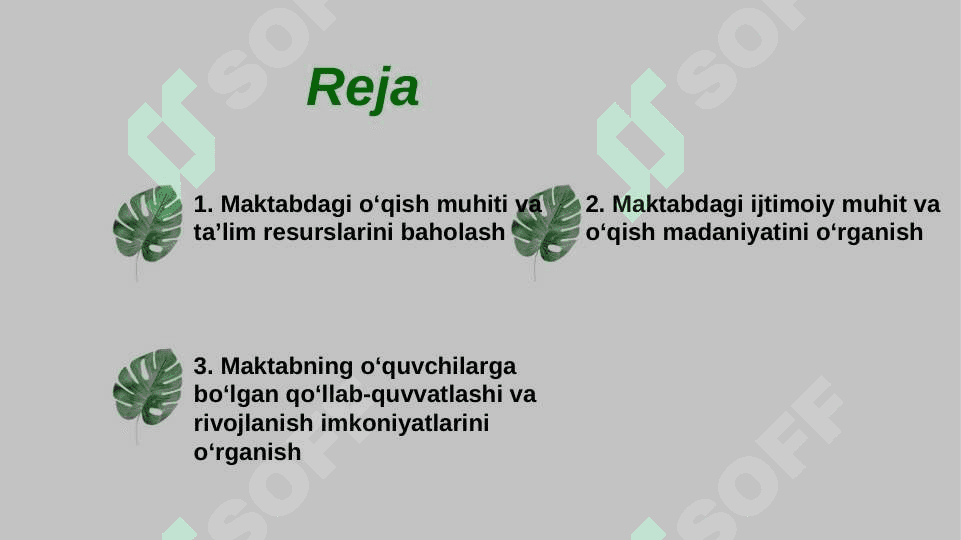 PIRLS tadqiqotda soʻrovnomalarning qamrov doirasi maktab muhiti 2