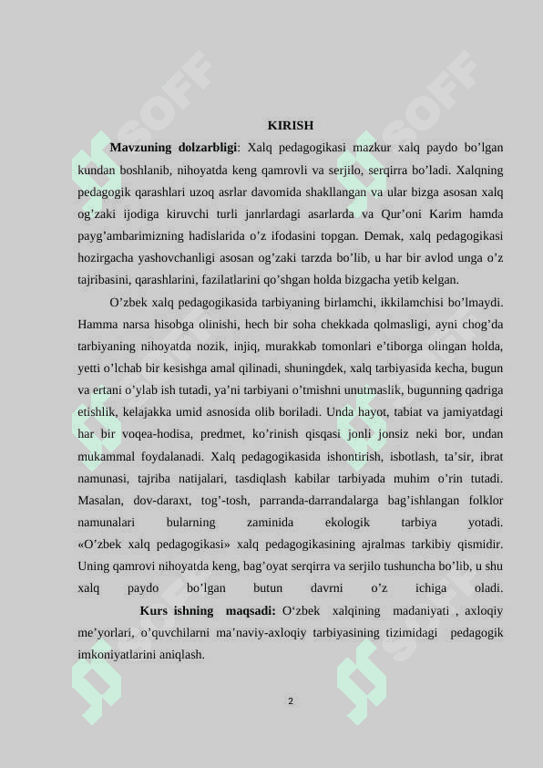 OʻQUVCHILARNI TARBIYALASHDA TARBIYAVIY MASHGʻULOTLARNI AHAMIYATI 2