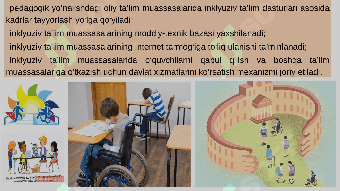Alohida ehtiyojga ega oʻquvchilar inklyuziv taʼlim 7