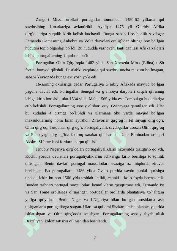 Buyuk geografik kashfiyotlarning Yevropa arxivlariga ta’siri 7