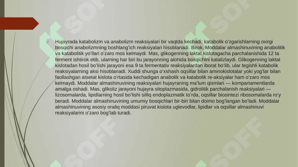 Moddalar almashinuvining  buzilishi 5