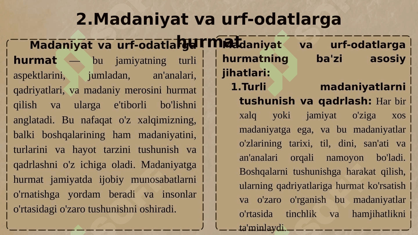 O'quvchilarning o'z milliy tarixiga , madaniyatiga munosabati 4