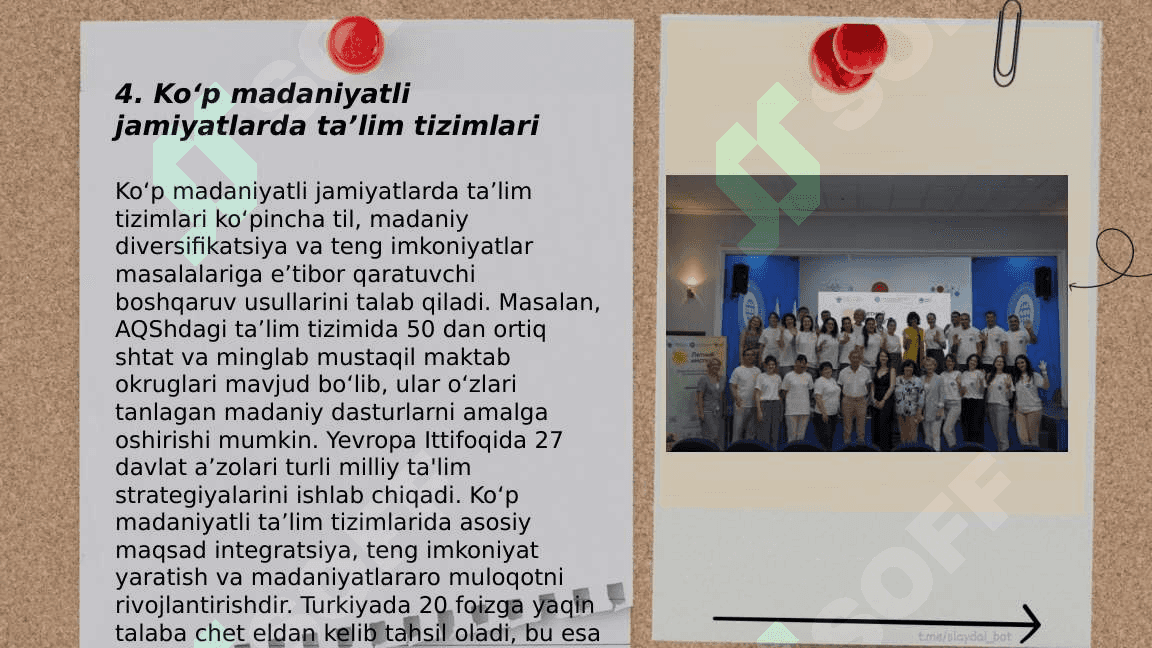Jahonning rivojlangan mamlakatlarida tarbiyaviy jarayonlarning etnik xususiyatlari 6